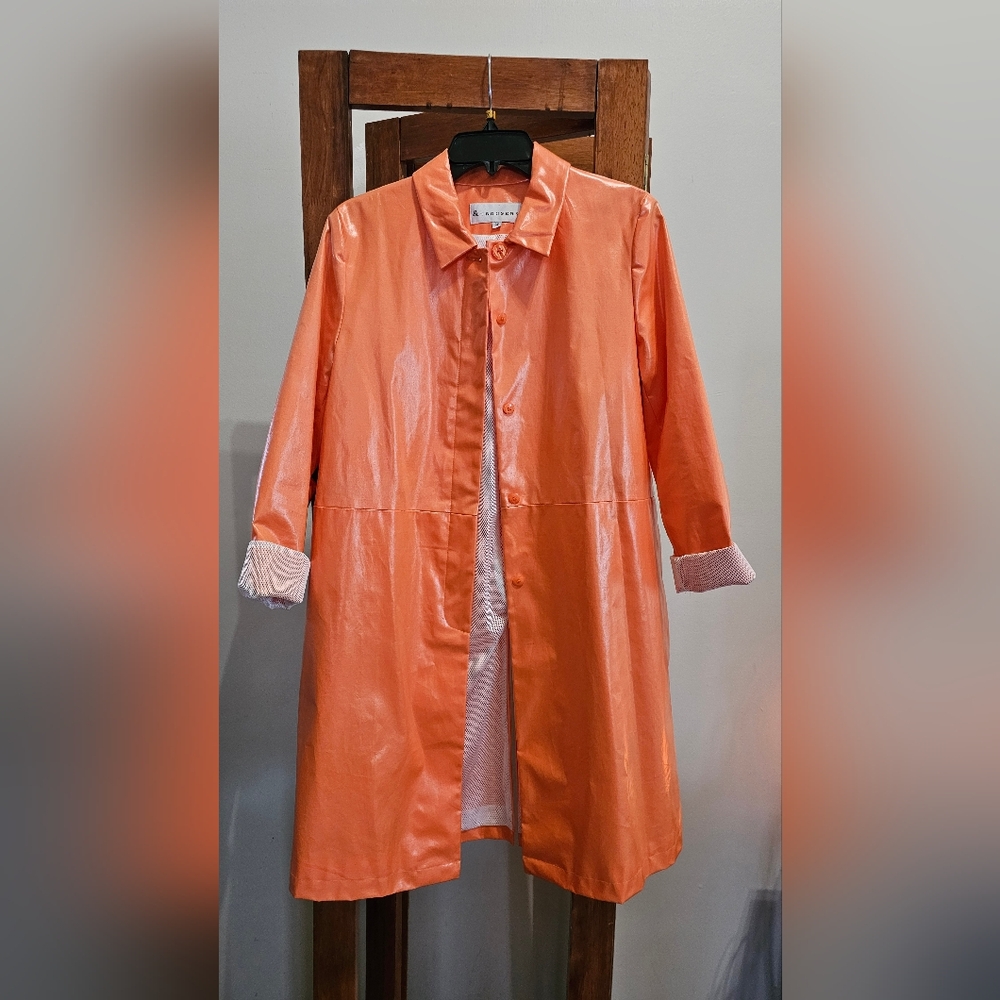 Trousers Orange Sherbet Rain Coat Small